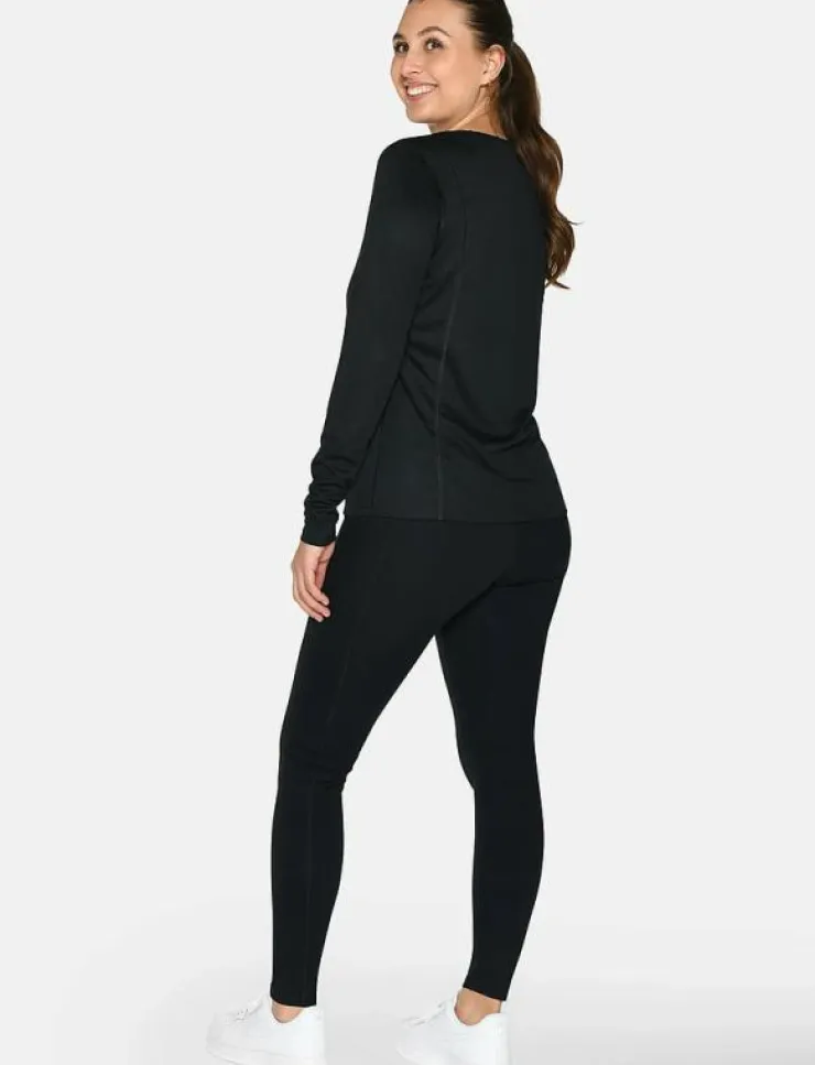 ZEBDIA Women longsleeved Sports Tee - Långärmade tröjor|Kvinnor Toppar & T-Shirts