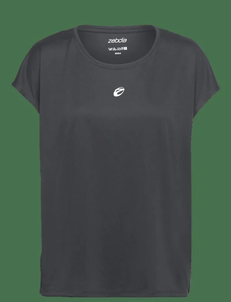 Kvinnor ZEBDIA Toppar & T-Shirts|Women Loose Fit T-Shirt - T-Shirts