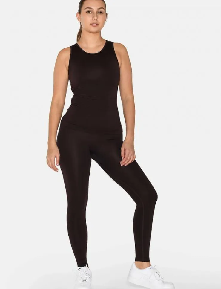 Kvinnor ZEBDIA Toppar & T-Shirts|Plus Size & Curvy|Women Seamless Tank Top "Rib" - Linnen