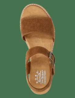Kvinnor Skechers Sandaler|Högklackade Skor|Womens BOBS Desert Kiss Sandal - Sandaler