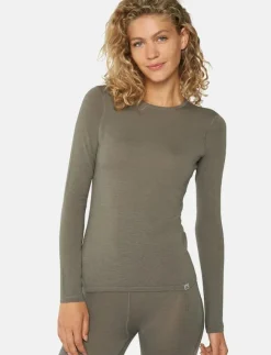 Danish Endurance Women's Merino Long Sleeved Shirt - Underställströjor|Kvinnor Underställ|Underställ