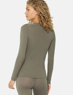 Danish Endurance Women's Merino Long Sleeved Shirt - Underställströjor|Kvinnor Underställ|Underställ