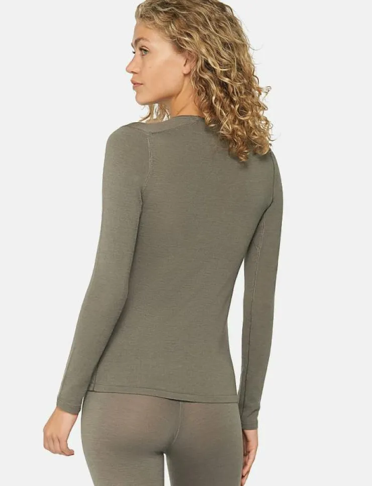 Danish Endurance Women's Merino Long Sleeved Shirt - Underställströjor|Kvinnor Underställ|Underställ