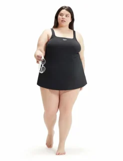 Speedo Womens Swim Dress (+) - Baddräkter|Kvinnor Badkläder|Badkläder