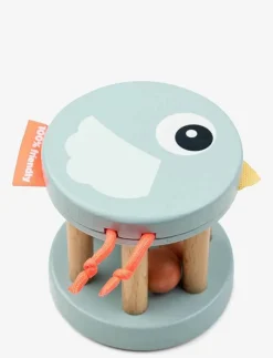 Done by Deer Wooden rattle Birdee - Interaktiva leksaker|Barn Babyleksaker|Babyleksaker