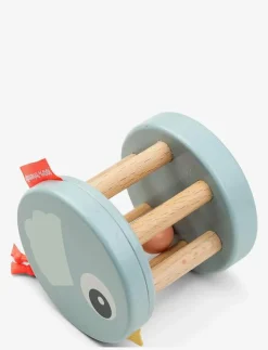 Done by Deer Wooden rattle Birdee - Interaktiva leksaker|Barn Babyleksaker|Babyleksaker