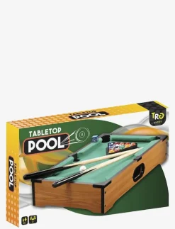 Barn Toyrock Pussel & Spel|Wooden Tabletop Billiard - Aktiva spel