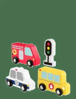 Fisher-Price Wooden Vehicle Pack - Leksaksbil|Barn Leksaksfordon & Bilar