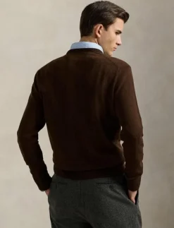 Polo Ralph Lauren Stickat|Wool Crewneck Sweater - Rundhalsad
