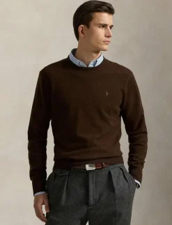 Polo Ralph Lauren Stickat|Wool Crewneck Sweater - Rundhalsad