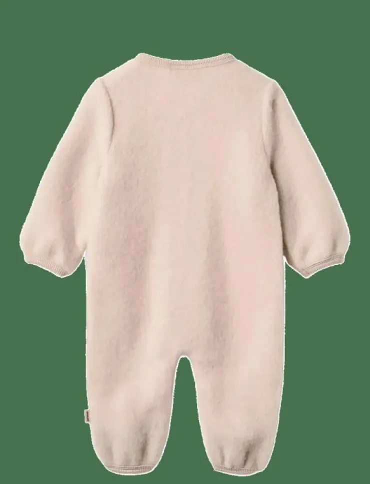 Wheat Wool Feece Suit Levi - Overaller|Barn Fleecekläder