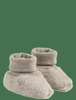 Barn Wheat Inneskor|Wool Fleece Booties Lei - Inneskor
