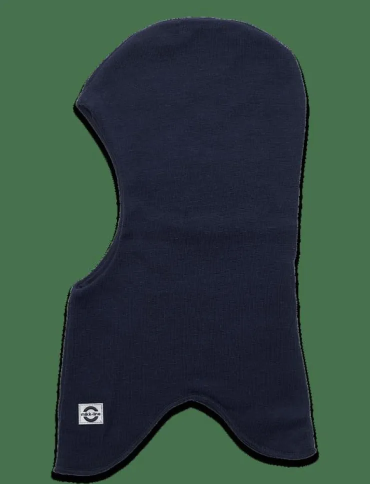 Barn mikk-line Mössor|Vinteraccessoarer|Wool Fullface - Solid w. Windstop - Balaclava