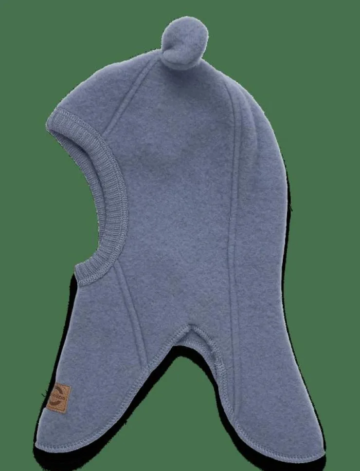 Barn mikk-line Mössor|Wool Fullface w Ears - Balaclava