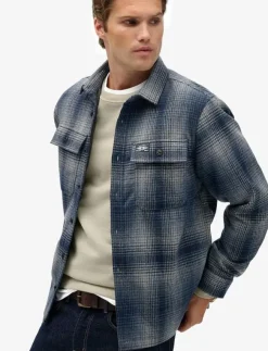 Superdry WOOL MILLER OVERSHIRT - Jackor & rockar| Overshirts