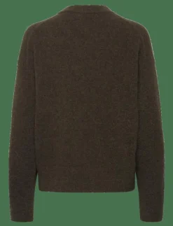Kvinnor Filippa K Stickat|Wool Yak Crewneck Sweater - Stickat