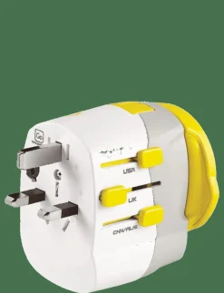 Go Travel Worldwide adaptor + USB - Resetillbehör|Kvinnor Resetillbehör|Resväskor & Tillbehör