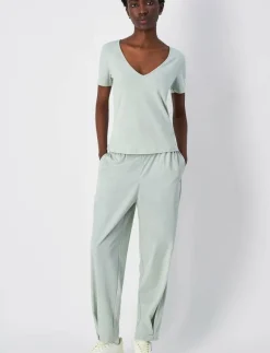 Kvinnor Champion Byxor|Woven Straight Hem Pants - Casual byxor
