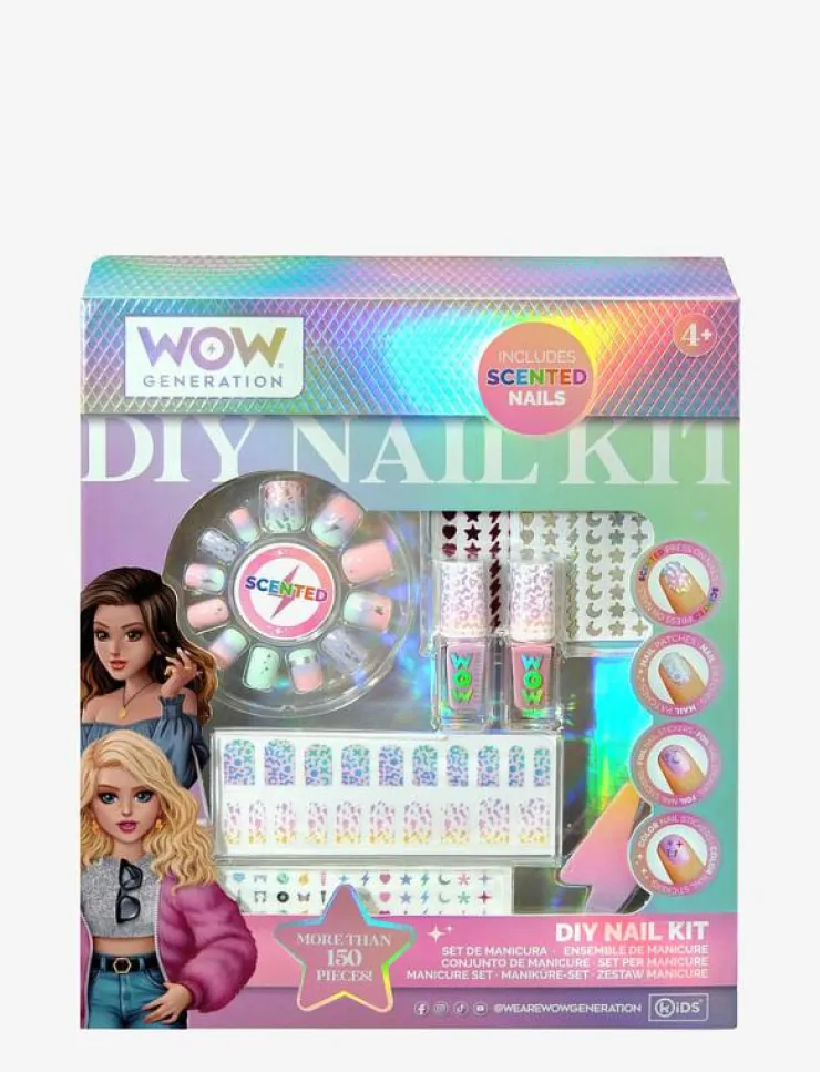 WOW Generation WOW® Generation, DIY Nail Kit with scented nails - Smink|Barn Maskeradkläder & Tillbehör