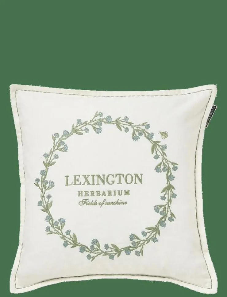 Lexington Home Kuddar & Filtar|Wreath Linen/Cotton Logo Pillow Cover - Kuddfodral