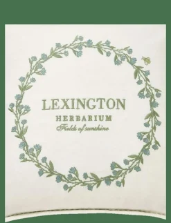 Lexington Home Kuddar & Filtar|Wreath Linen/Cotton Logo Pillow Cover - Kuddfodral