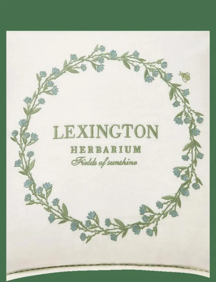 Lexington Home Kuddar & Filtar|Wreath Linen/Cotton Logo Pillow Cover - Kuddfodral
