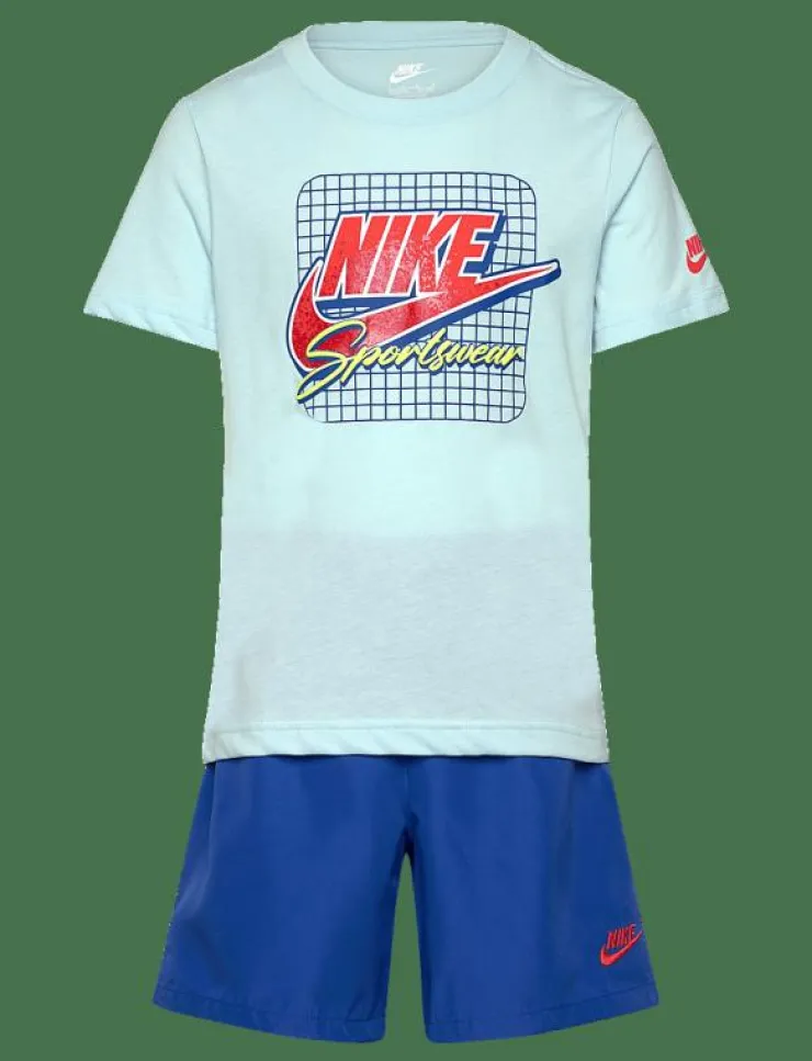 Nike WS-WOVEN SHORT SET - Set med kortärmad t-shirt|Barn Set
