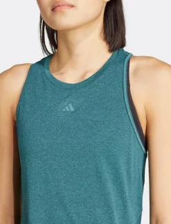 Kvinnor adidas Performance Toppar & T-Shirts|WTR D4T TK - Linnen