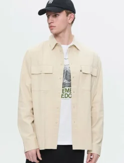 WOOD WOOD Skjortor|WWAxl Herringbone Shirt - Casual skjortor