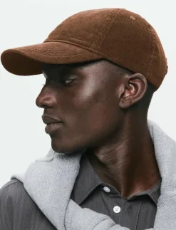 WOOD WOOD Mössor & Hattar|WWLow profile corduroy cap - Kepsar