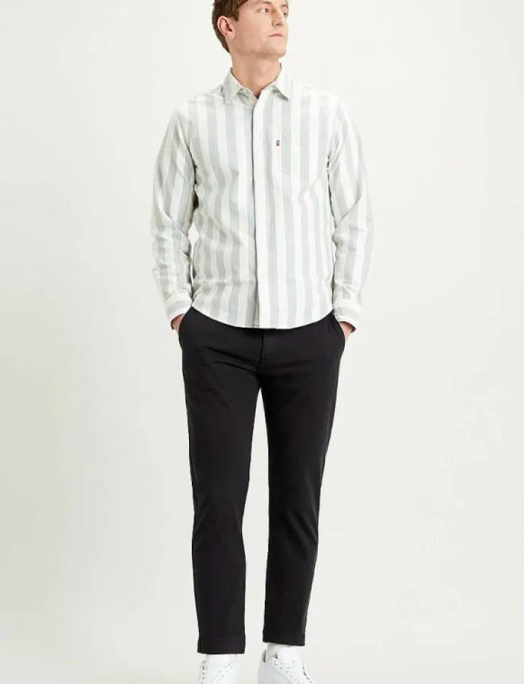 Levi's® XX CHINO SLIM II MINERAL BLACK - Chinos| Kläder