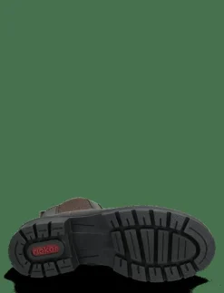 Kvinnor Rieker Varmfodrade Stövlar|Boots|Y8150 - Platta ankelboots