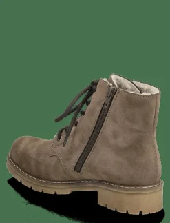 Kvinnor Rieker Varmfodrade Stövlar|Y9103 - Platta ankelboots