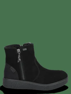 Kvinnor Rieker Varmfodrade Stövlar|Boots|Y0050 - Varmfodrade skor