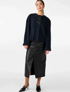 YAS BONSA LS KNIT CARDIGAN S. - Koftor|Kvinnor Stickat