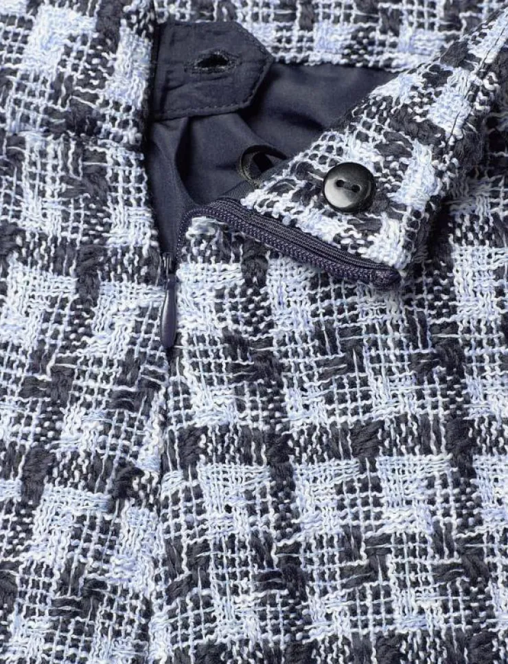 YAS BUCANA HW BOUCLE SKIRT - Korta kjolar|Kvinnor Kjolar