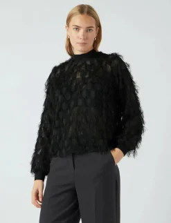 YAS DIO LS TOP - Långärmade blusar|Kvinnor T-Shirts & Toppar