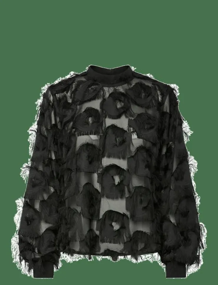 YAS DIO LS TOP - Långärmade blusar|Kvinnor T-Shirts & Toppar