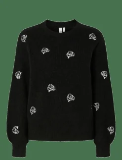 Kvinnor YAS Stickat|FLEUR LS KNIT PULLOVER S. NOOS - Stickat
