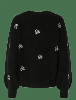 Kvinnor YAS Stickat|FLEUR LS KNIT PULLOVER S. NOOS - Stickat