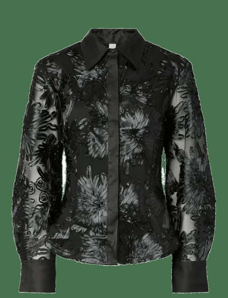 Kvinnor YAS Blusar & Skjortor|FLOREE LS SHIRT - D2D - Långärmade