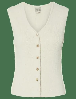 YAS GALLY SL KNIT VEST S. - Stickade västar|Kvinnor Västar