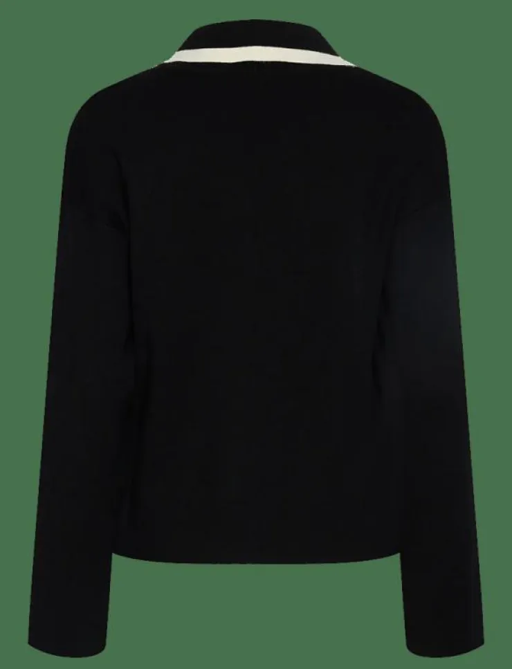 YAS JOSIE LS BOW KNIT TOP - Stickat|Kvinnor Stickat
