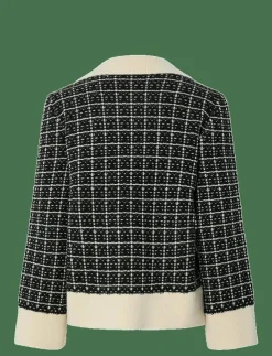 Kvinnor YAS Stickat|LIVIA LS V-NECK KNIT PULLOVER NOOS - Stickat