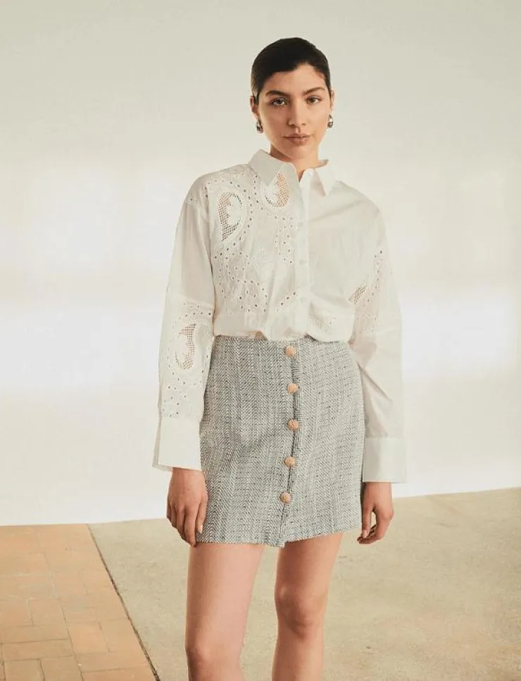 Kvinnor YAS Kjolar|NORALI HMW SHORT SKIRT - EX - Korta kjolar