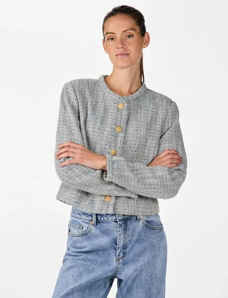 Kvinnor YAS Jackor & Kappor|NORALI LS JACKET - EX - Tunna jackor