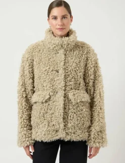 YAS PELICO LS JACKET - Fuskpäls|Kvinnor Jackor & Kappor