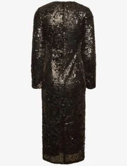 YAS PIO LS SEQUIN LONG DRESS - SHOW - Midiklänningar|Kvinnor Klänningar