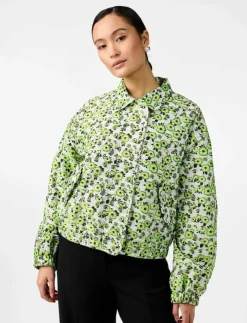 YAS SHUNA LS BOMBER JACKET - Bomber jackor|Kvinnor Overshirts|Jackor & Kappor