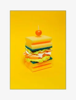 Supermercat Yellow sponge - Fotokonst| Posters & Ramar